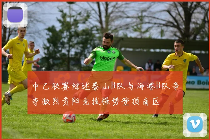 中乙联赛综述泰山B队与海港B队争夺激烈贵阳竞技强势登顶南区