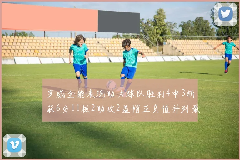 罗威全能表现助力球队胜利4中3斩获6分11板2助攻2盖帽正负值并列最高